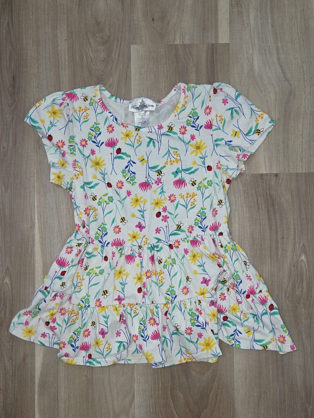 •Rare Editions• Little Girls Floral Blouse